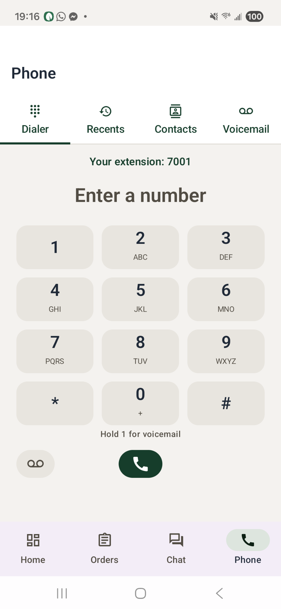 Technician app job