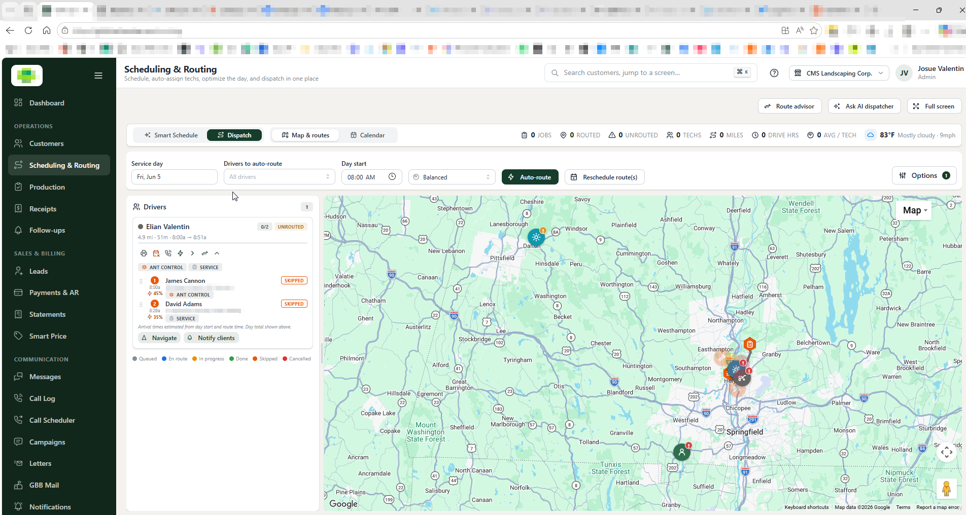 Glide By Blade office web app